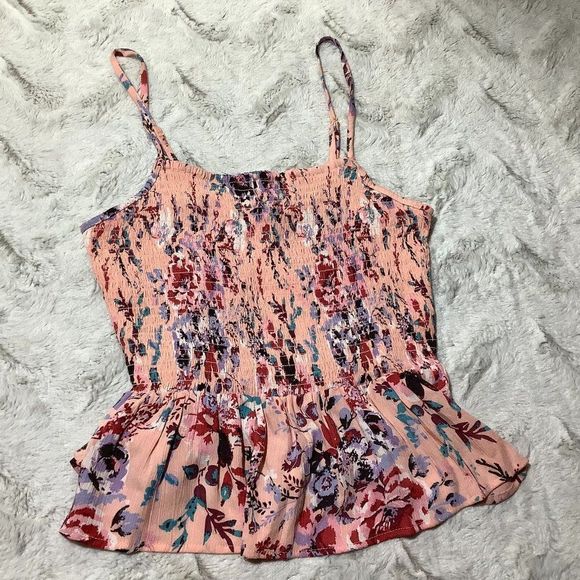 Angie Tops - Angie smocked floral blouse spring summer